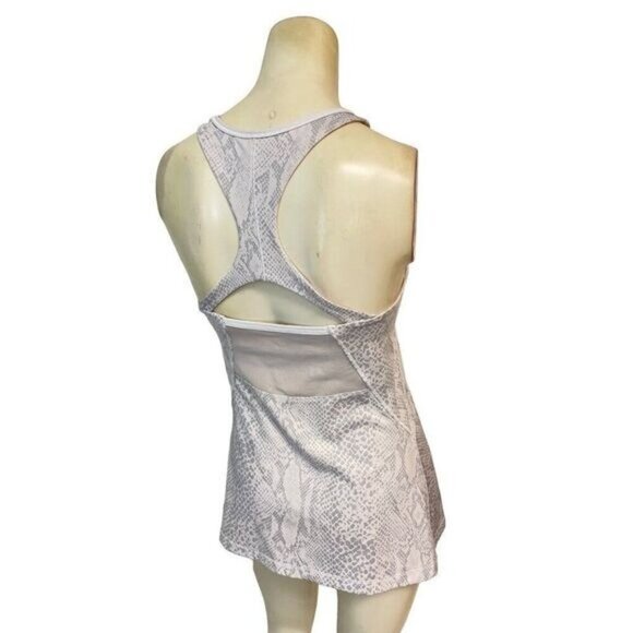 Lululemon Mesh Me Tank Workout Tank Top Snake Print 6 - Picture 4 of 8
